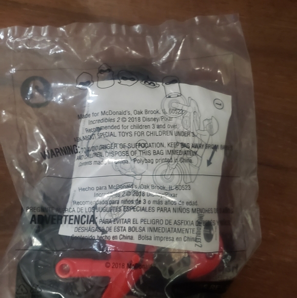 2/$20 Disney Pixar Incredibles 2 "Elasticycle" 2018 McDonald's Happy Meal Toy #2 - Picture 4 of 5